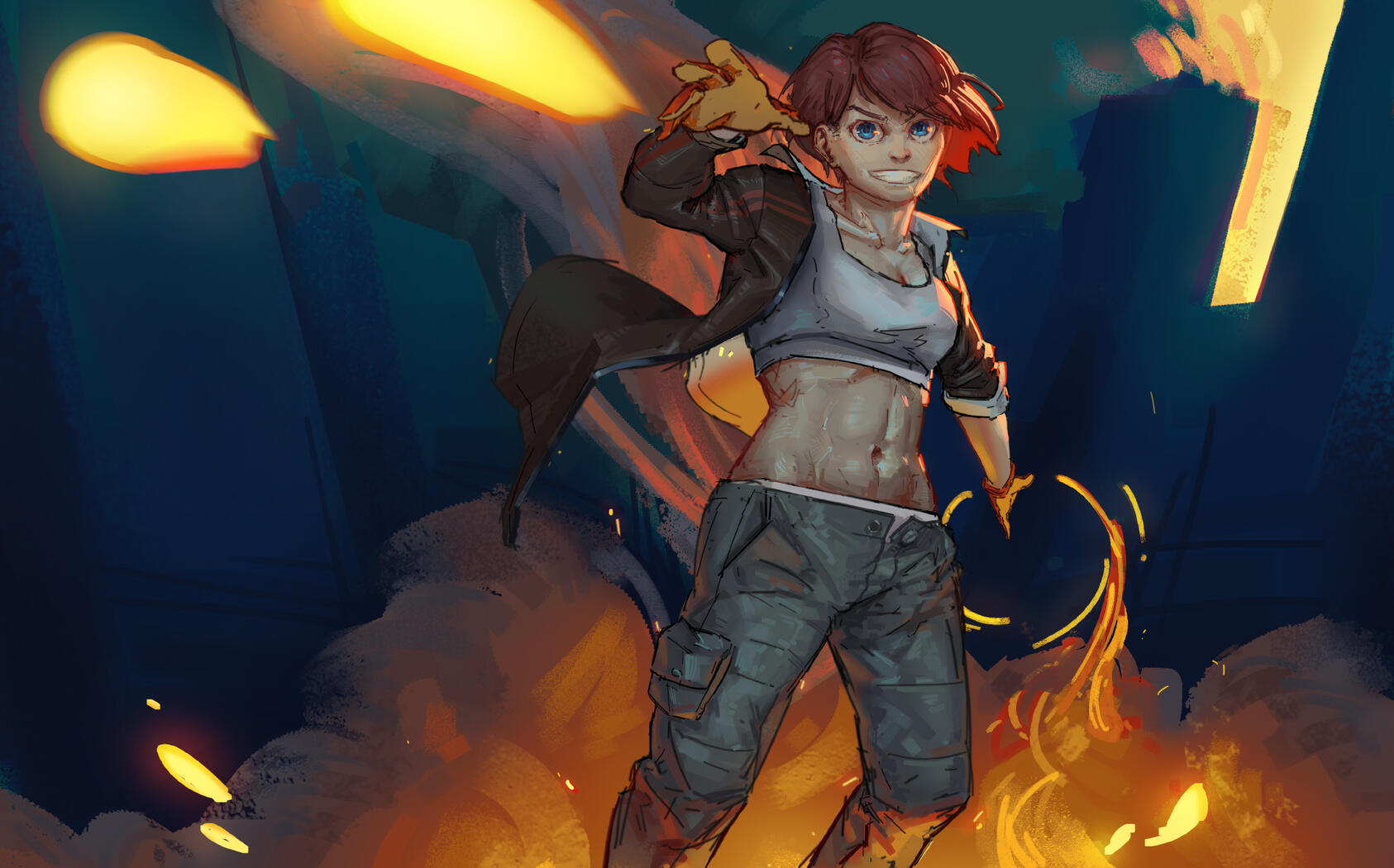 Original character illustration Original character illustration