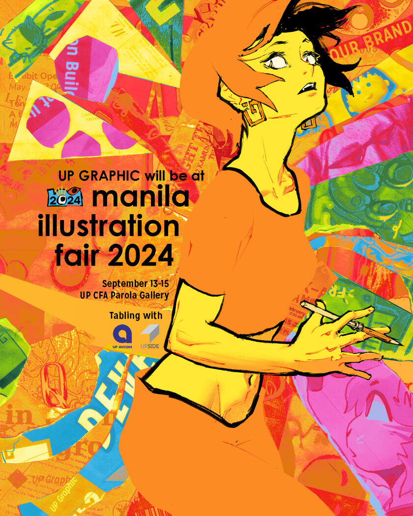 Manila Illustration Fair attendance poster Manila Illustration Fair attendance poster